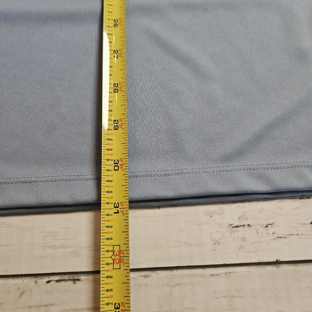 Nike Golf Dri‎ Fit Baby Blue Polo Size XL